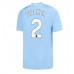 Manchester City Kyle Walker #2 Hjemmedrakt 2023-24 Kortermet